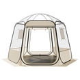 thumbnail image 2 of VEVOR Pop up Bubble Tent, 10 x 9.2 ft Waterproof & UV-Resistant, Clear Camping Tent Shelter, Outdoor Garden Dome Igloo Tents with Windows, 540° Panoramic View, for 4-8 Persons Patio Backyard, 2 of 9