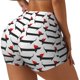 thumbnail image 1 of Fotbe Christmas Dachshund Shorts Sin Costuras – Shorts Deportivos de Cintura Alta para Mujer, Elásticos para Gimnasio, Yoga, Running o Ciclismo-X-Large, 1 of 8