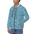 thumbnail image 3 of Naloa Beautiful Floral Men’s Hoodies, Zip up Hoodie, Sweatshirts,Hoodies for Men Sizes S-3XL-Small, 3 of 5