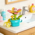 thumbnail image 5 of Elainilye Children's Bath Toys Watering Flower Pots Rotating Music Suction Cups Baby Shower Showerhead Sprinkler Toy, 5 of 6