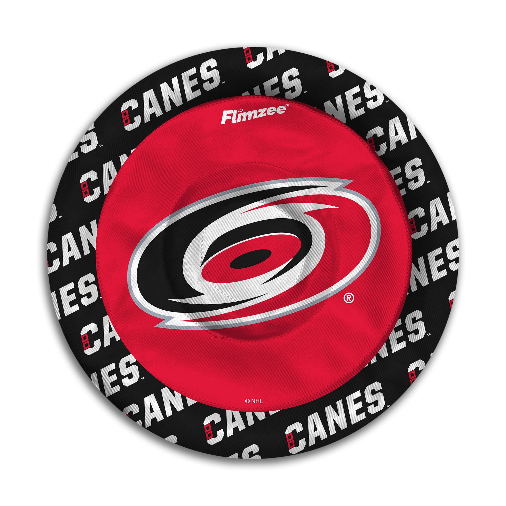 YouTheFan NHL Carolina Hurricanes Flimzee Bean-Bag Flying Disc