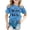Blue, variant on ibiyuan T Shirts for Girls Funny Short Sleeve Girl Tops Size 8 Girl 6t Shirts Crew Neck Novelty Print Tees Loose Fit Birthday Girl Summer Clothes,2-3 Years