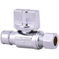 LD Valve1/4 Turn Cold Expansion Straight Stop Valve ,Quarter Turn