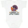 thumbnail image 3 of Inktastic Thanksgiving Daddy Little Turkey Boys or Girls Baby Bodysuit, 3 of 5