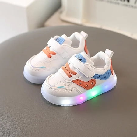 Tenis Children Led Shoe Boys Girls Lighted Sneakers Glowing Shoe Soft Soled Breathable Casual Infant Toddler Baby Shoes