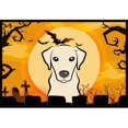 thumbnail image 1 of Carolines Treasures BB1780JMAT Halloween Yellow Labrador Tapis Intérieur & Extérieur - 24 x 36 Po., 1 of 4