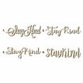 thumbnail image 1 of Stay Kind Sign Unfinished Wood Cutout Home Decor DIY Option 1- 30" Wide / 1/4", 1 of 3