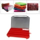 thumbnail image 2 of Caja organizadora de aparejos portátil Sunnimix con divisores extraíbles rojo, 2 of 8
