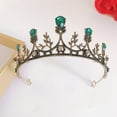 thumbnail image 2 of MasteelfCA 1Pc Retro Rhinestone Crown Hairband Bridal Hairband Wedding Dress Hair Decor, 2 of 8