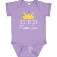 thumbnail image 3 of Inktastic My 1st Mardi Gras Crown Girls Baby Bodysuit, 3 of 5