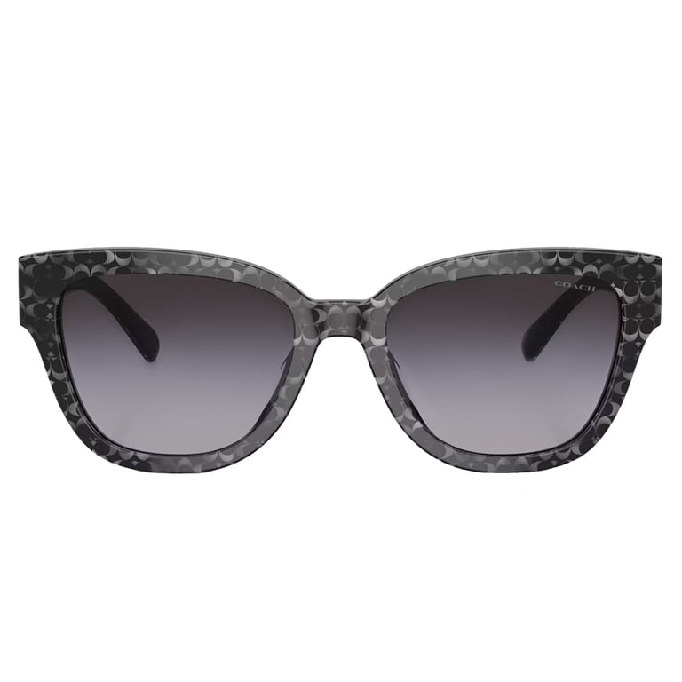Coach HC 8379U Plastic Womens Butterfly Sunglasses Grey  display picture 1
