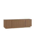 thumbnail image 4 of Aukfa LED TV Stand for TVs up to 75",Modern TV Cabinet Entertainment Center W/16-Color Lights for Living Room & Bedroom,Walnut, 4 of 7