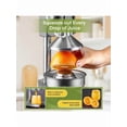 thumbnail image 2 of XX Orange Juicer Squeezer, Cast Iron Lemon Squeezer, Commercial Citrus Juicer Hand Press For Orange, Lemon, Pomegranate, Easy To Clean Citrus Squeezer With A Stainless Steel Cup, Grey, 2 of 8