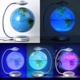 thumbnail image 4 of Floating Globe, 3D Rotation with Led Magnetic Levitation Globe, Floating World Map for Learning and Education, Home Desk Decoration, Creative Ornaments Decoration, 4 of 4