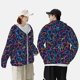 thumbnail image 4 of Fotbe Multicolor Bowling Chaqueta con Protección Solar UPF 50+ para Hombre y Mujer, Camisa con Capucha y Bolsillos-Medium, 4 of 7