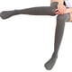 thumbnail image 3 of 1 par de medias de punto sexy para mujer, calcetines largos a rayas para mujer, medias altas hasta el muslo, calcetines cálidos para mujer por Ropa, zapatos y accesorios Miscelánea gris claro Minnieouse PS13357-04, 3 of 4