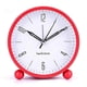 thumbnail image 3 of Silent Alarm Clock Non Ticking Analog Alarm Clocks Minimalistic Round Metal Light Alarm Clock 26s, 3 of 5