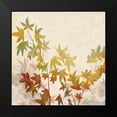 thumbnail image 2 of Lange, Erin 20x20 Black Modern Framed Museum Art Print Titled - Turning Leaves I, 2 of 5
