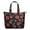 Pioneer Flower Floral, variant on Pioneer Flower Floral Print Pattern Travel Tote Bags for Women Carry On,Large Weekender Bags for Women Travel,Multi Functional Duffle Bag for Work,Shopping,Sports