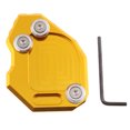 thumbnail image 2 of almohadilla de extensión para soporte lateral para f800gs 2008-2015 dorado oro Sunnimix Almohadilla de soporte de pie para motocicleta, 2 of 7