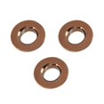 thumbnail image 1 of Copper Sink Overflow Covers for Kitchen Bathroom Basins Round Hole Cap, 1 of 9