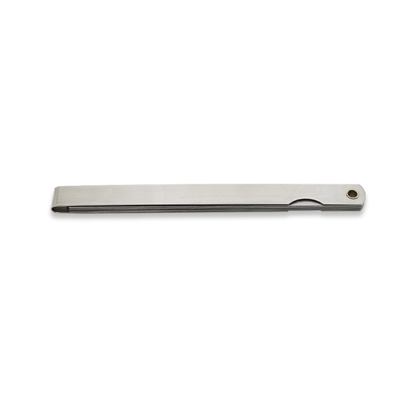 150 Mm Length Metric Feeler Gauge 0.02-1.00 Mm Feeler Gauge 17 Blades Measuring Tools
