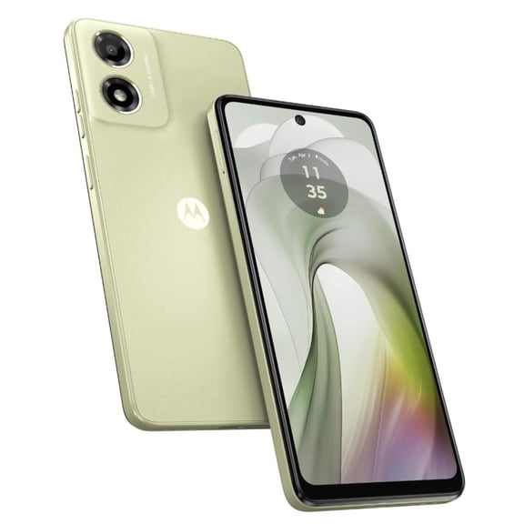 Motorola Moto E14 6,5” Écran IPS LCD 90Hz / 64 Go 2 Go RAM Téléphone Cellulaire Déverrouillé d'Usine - Boîte Ouverte