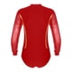 thumbnail image 4 of Traje de baile latino Samba de salón para hombre, Body con diamantes de imitación brillantes, cuello en V, malla transparente, Ropa de baile de Tango y Rumba de manga larga, 4 of 5