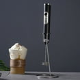 thumbnail image 1 of Fiudx Espumador de Leche Recargable, Espumador de Mano de 3 Velocidades, Carga Usb, Cabezales Batidores de Acero Inoxidable, Ideal para Café Resistente a Las Balas, Bebidas Proteicas, Ideal para Viaj, 1 of 7
