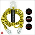thumbnail image 2 of Airhead Heavy-Duty Kwik-Connect 12 ft Tow Harness, Black/Yellow, 2 of 9