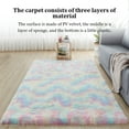 thumbnail image 3 of Advancent Alfombra rectangular para dormitorio, sofá, alfombra no tejida para el suelo, alfombra decorativa para puerta, lavable a máquina, Decoración del hogar Caqui, 3 of 6