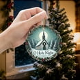 thumbnail image 3 of Christmas Jesus Nativity Ornament, Christian Birthday Personalized Christmas Gifts for Women, Dad, Friends, Appreciation Present from Family, New Birth of Jesus Christmas Tree Decoration, 3 of 5