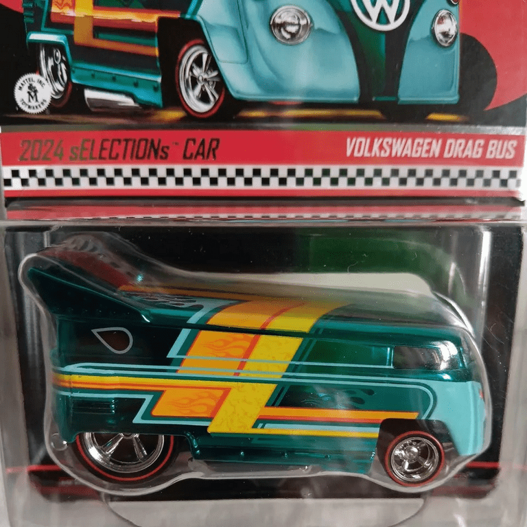 Hot Wheels Volkswagen Drag Bus Collectors RLC sELECTIONs Car 2024