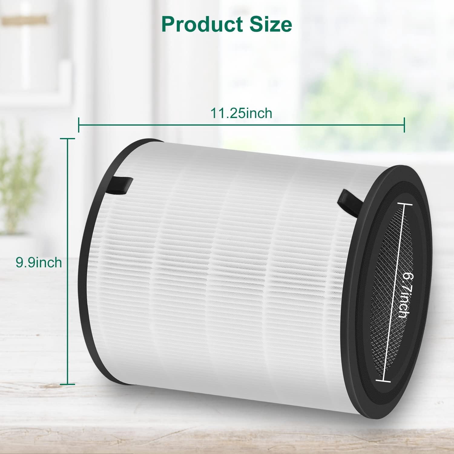Levoit LV-H133 Air Purifier Filter Set with True HEPA & Activated Carbon, Compatible with LV-H133-RF