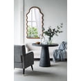 thumbnail image 4 of Cement Round Dining Table with Pedestal Base, Mid Century Coffee Table for Kitchen Dining Room Living Room, 36x36x30", Black, 4 of 9
