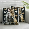 thumbnail image 3 of Cat Gifts for Cat Lovers Women Girl, Cat Lover Gifts for Women, Mothers Day Cool Cat Mom Gifts, Cat Themed Gifts for Girls, Crazy Cat Lady Gifts, Cat Owner Gifts Throw Pillow Covers, 3 of 5