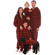 #followme Buffalo Plaid Dog Jacket Clothes for Dogs (Mens, Large)