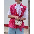 thumbnail image 2 of HH TRAF - Chaleco de tirantes con estampado de mariposas sin mangas, estilo retro, elegante y versátil, para mujer, estilo informal de calle, 2 of 4