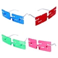 thumbnail image 1 of SHOWERORO 4Pcs Pc 2026 Glasses Party Prop Assorted Color New Years Eve Party Supplies, 1 of 6