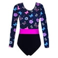 thumbnail image 1 of DPOIS Kids Girls Long Sleeve Leotard Gymnastics Sport Bodysuit Dance Skating Costume, 1 of 3
