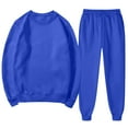 thumbnail image 6 of KAUOD 2 Piece Sweatsuits for Teen Girls Plain Fleece Hoodies Sweatpants Joggers Set Warm Casual Pullover Tracksuits Outfits, 6 of 6