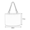 thumbnail image 5 of Bolsa de almacenamiento para el asiento trasero del coche, caja de almacenamiento de cuero PU resistente al agua Negro, 5 of 5