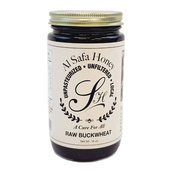 100% Pure Raw Al Safa Buckwheat Honey