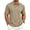 22#Light Brown, variant on Men's Polo Shirts Short Sleeve Cool 3 Buttons Classic Fit Casual T-Shirt Performance Golf Shirts Summer Fashion Men Top 3XL