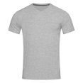 thumbnail image 1 of Stedman Stars - Camiseta básica cuello en pico para hombre (Gris Jaspeado), 1 of 2