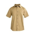 thumbnail image 3 of Free Assembly Men’s Two Pocket Utility Button Front Shirt with Short Sleeves, Sizes XS-3XL, 3 of 5