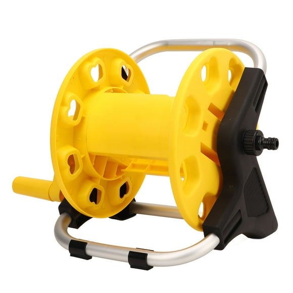 Garden Hose Cart, Large Capacity Garden Waterpipe Cart Yellow  for Garden
