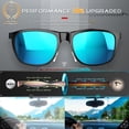 thumbnail image 3 of Gafas de sol ATTCL retro con montura metálica polarizada 18587 azul para hombre, 3 of 7