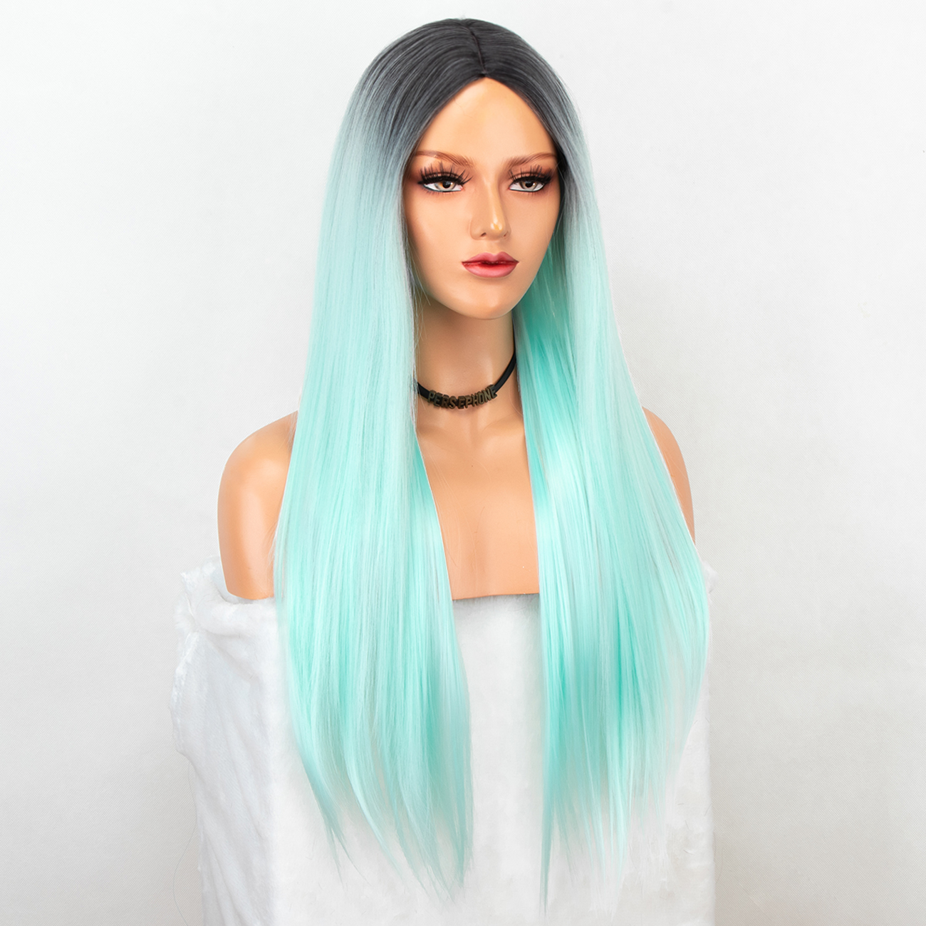 ombre blue wig