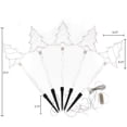 thumbnail image 6 of HomeStock Set of 5 Multi-Color Lighted Christmas Tree Holiday Outdoor Stakes, Perfect for Lawn, Garden, or Yard Decorations this Holiday Season, 6 of 10